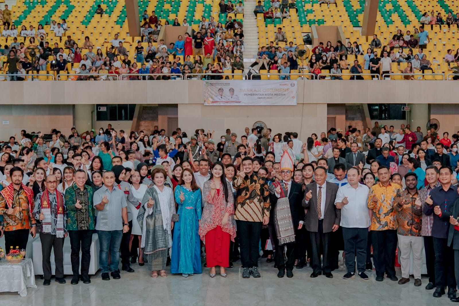 Perayaan Paskah Oikumene Pemko Medan, Bobby Nasution: Bersama Wujudkan Kota Medan Yang Berkah, Maju & Kondusif