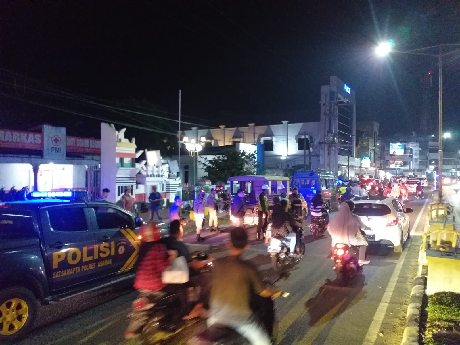 Dua Orang Geng Motor dan Enam Unit Sepeda Motor Diamankan Tim Gabungan Skla Besar Polres Asahan