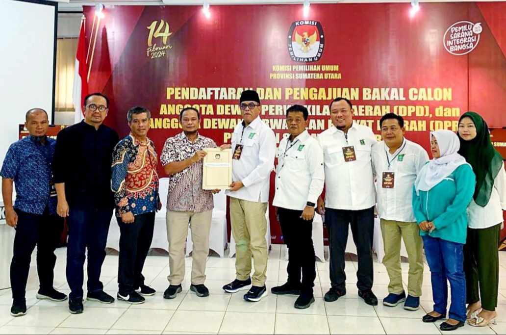 100 Dari 121 Bacaleg yang mendaftar ke DPW PKB, KPU Sumut nyatakan lengkap
