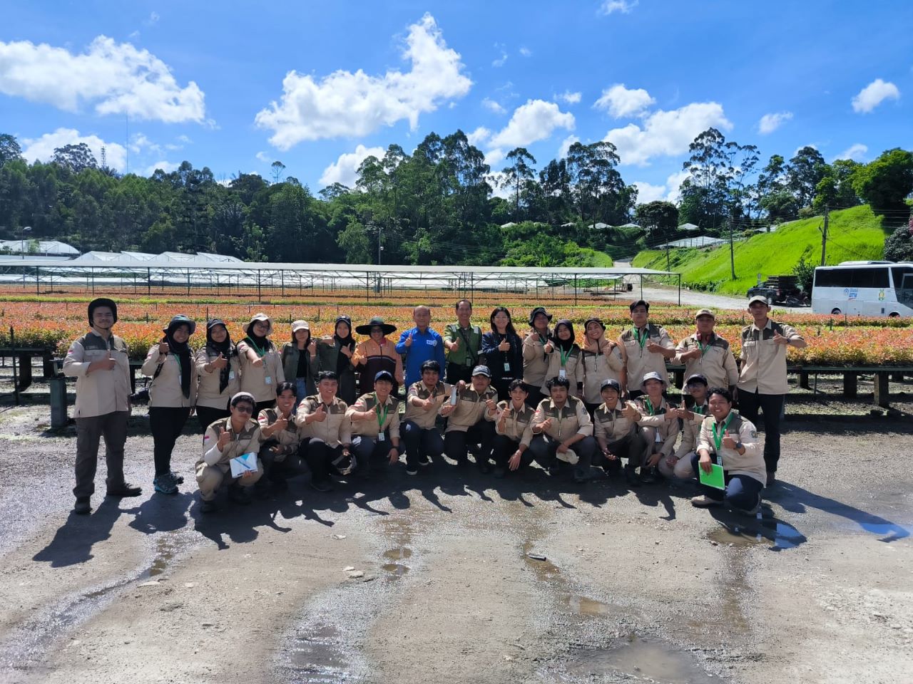 Antusias Mahasiswa Fakultas Kehutanan USU Kunjungi Riset And Development TPL