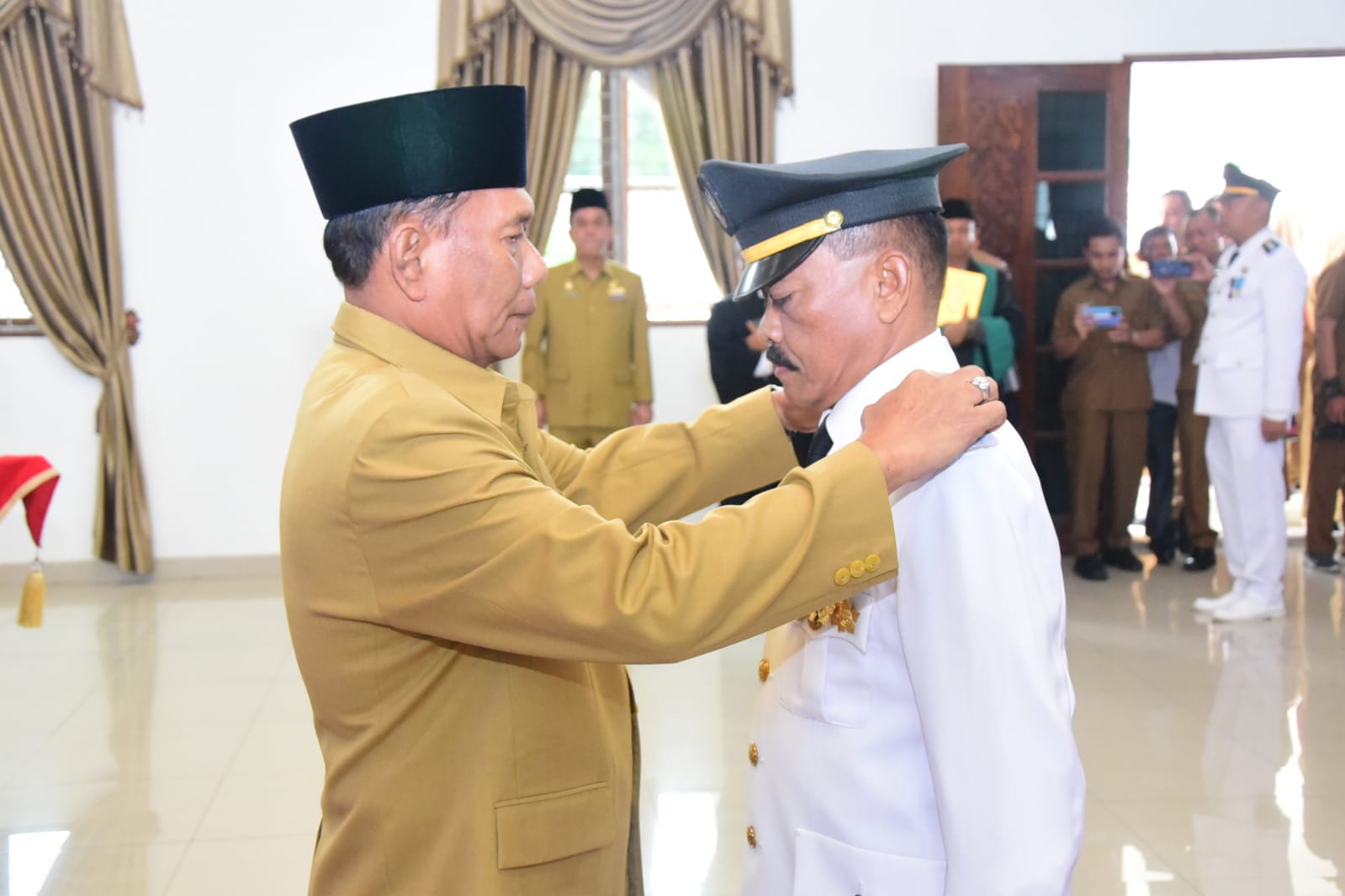 Pelantikan Pejabat Tinggi Pratama Pemkab Deli Serdang Ismail, Satu-satunya Camat yang Promosi Jadi Kepala Dinas