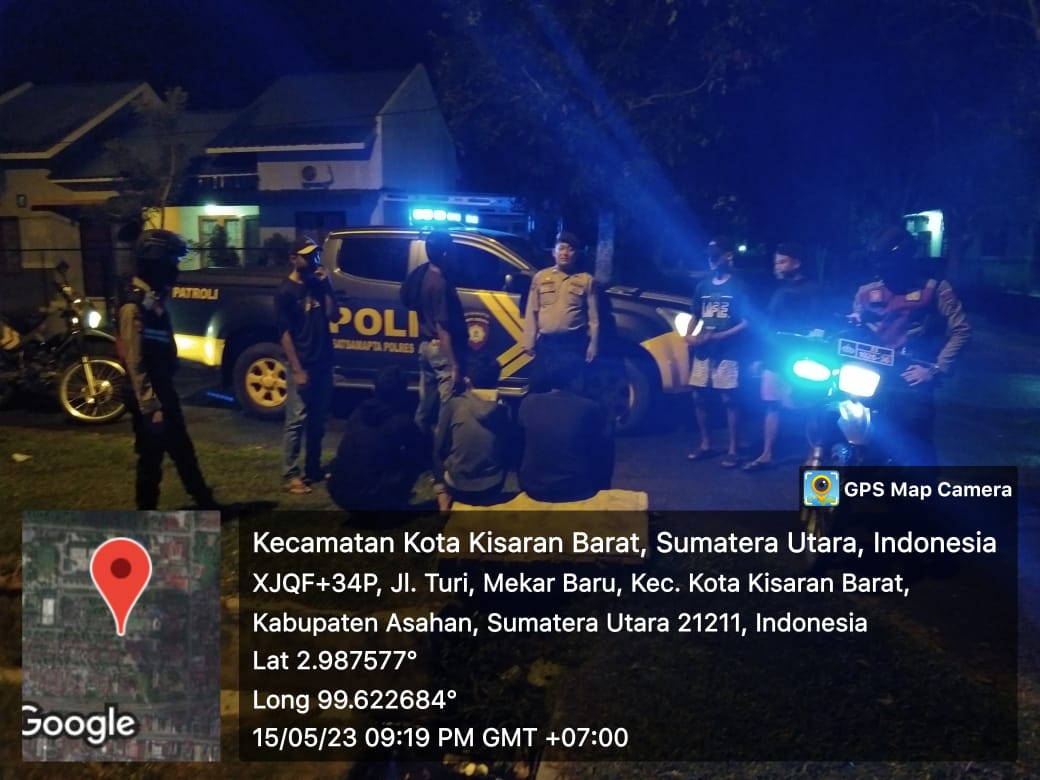 Ciptakan rasa aman dan nyaman, Polres Asahan laksanakan Patroli R2