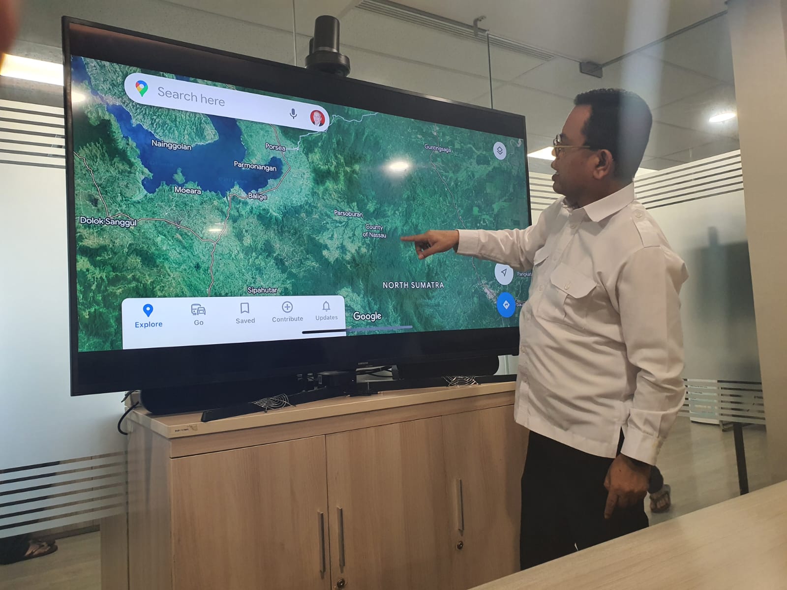 GUNA PENINGKATAN KUALITAS INFRASTRUKTUR DPSP DI KABUPATEN TOBA, BUPATI TOBA LAKUKAN KOORDINASI KE KEMENKOMARVES