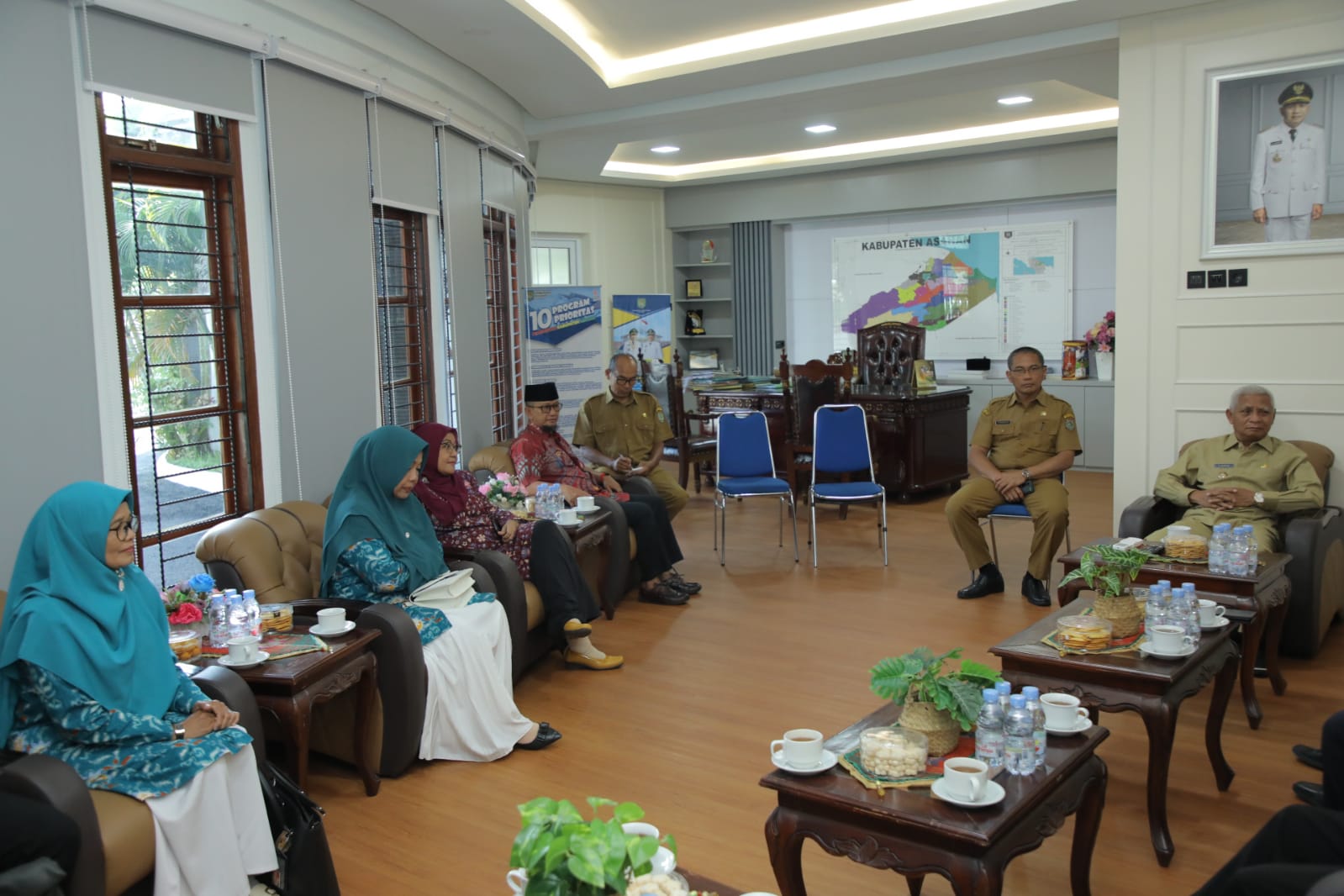 Bupati Asahan Terima Audiensi PD Muhammadiyah Asahan