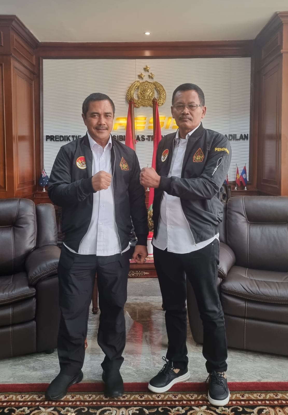 DEWAN PEMBINA PB PENDAWA KOMJEN.POL.DRS.AGUS ANDRIANTO.SH : BANGUN TERUS SEMANGAT PERSAUDARAAN PENDAWA