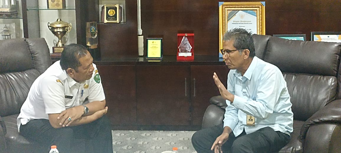 Tingkatkan Kualitas Pelayanan Publik, Walikota Irsan Efendi Nasution Terima Ketua Ombusman Sumut