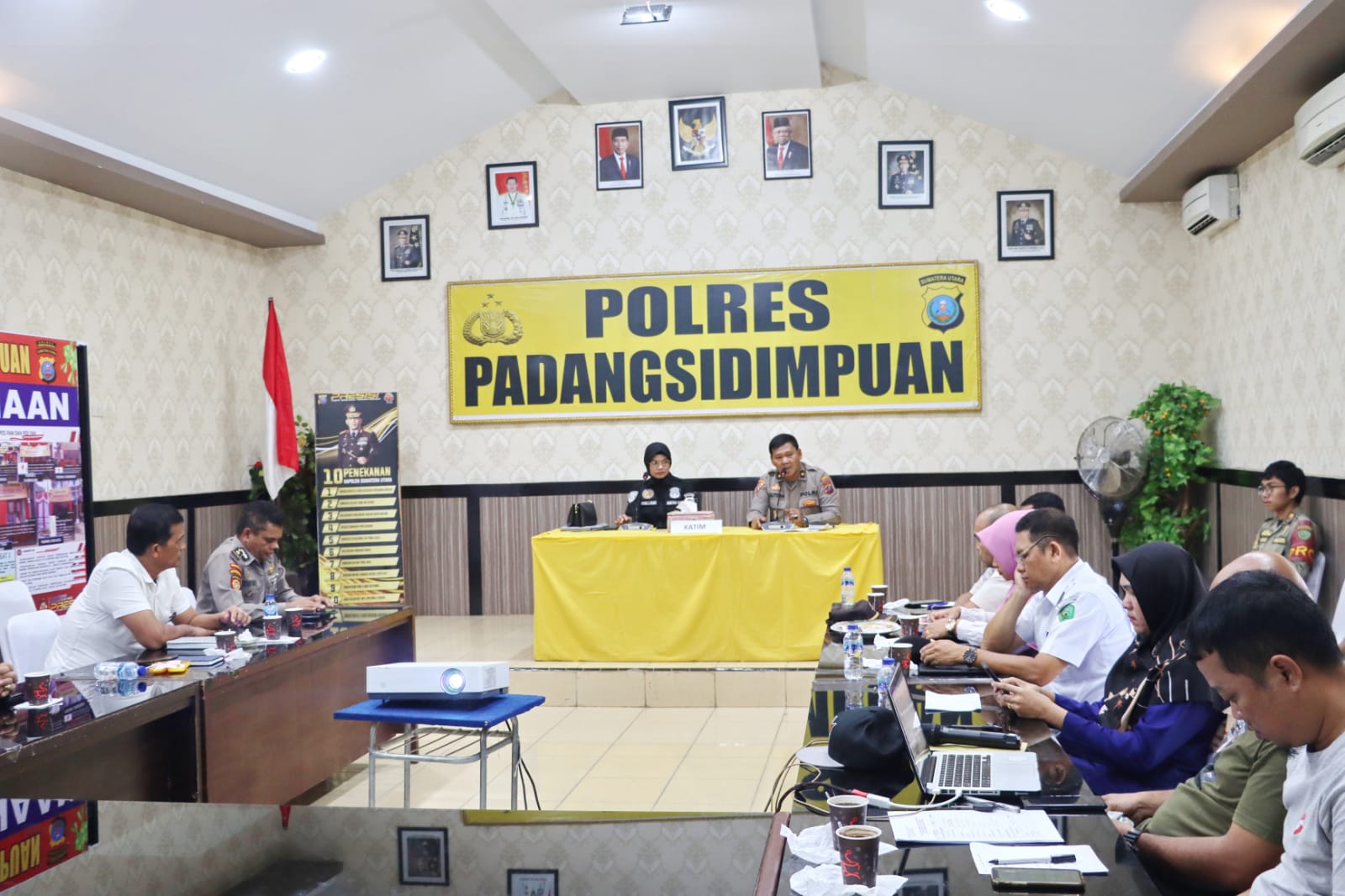 Perkuat Kamtibmas Polres Padangsidimpuan gelar Risk Assesment Jelang Konser Armada