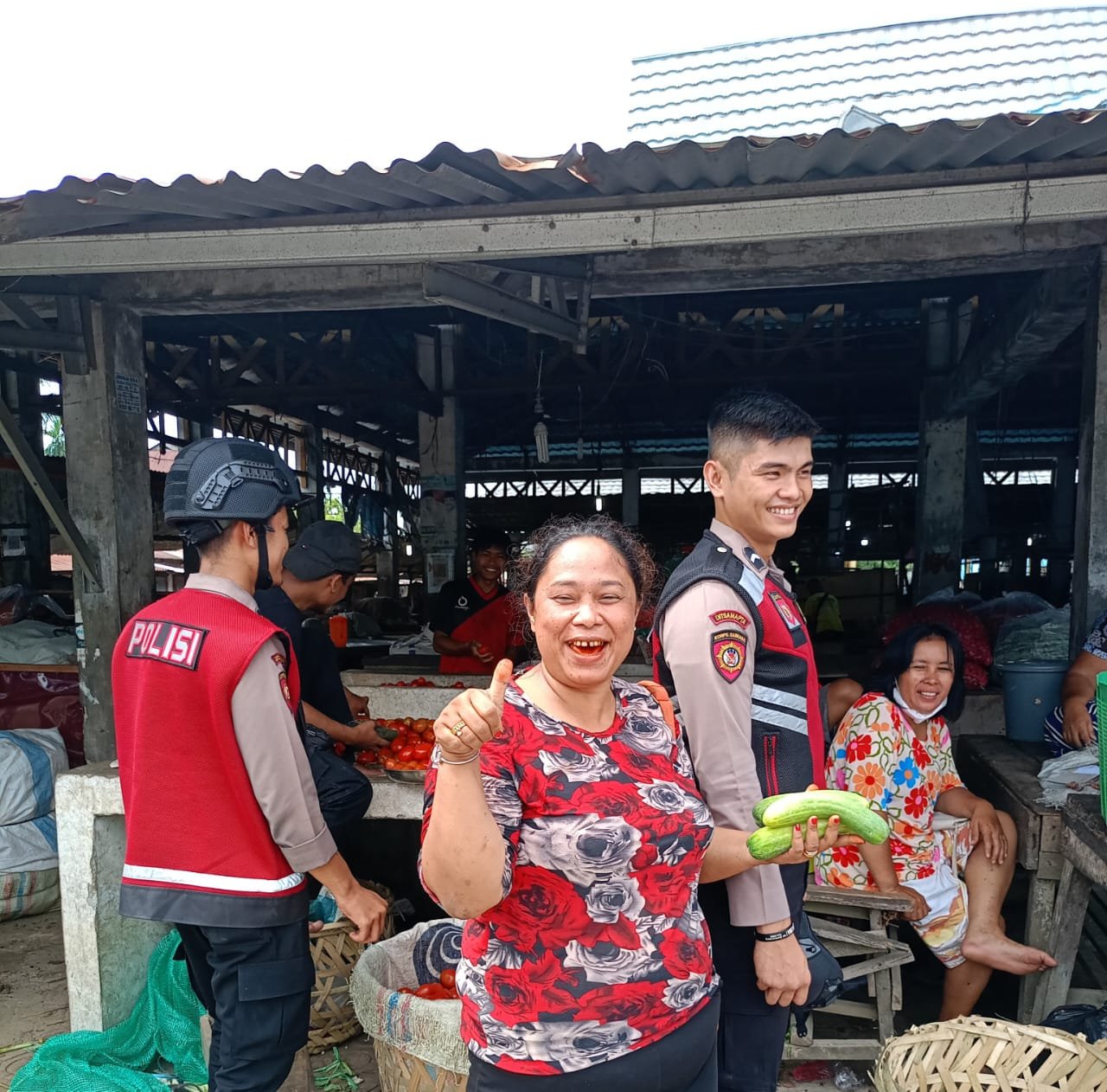 Satsamapta Polres Asahan Berikan Pengaman 24 Jam Dikota Kisaran