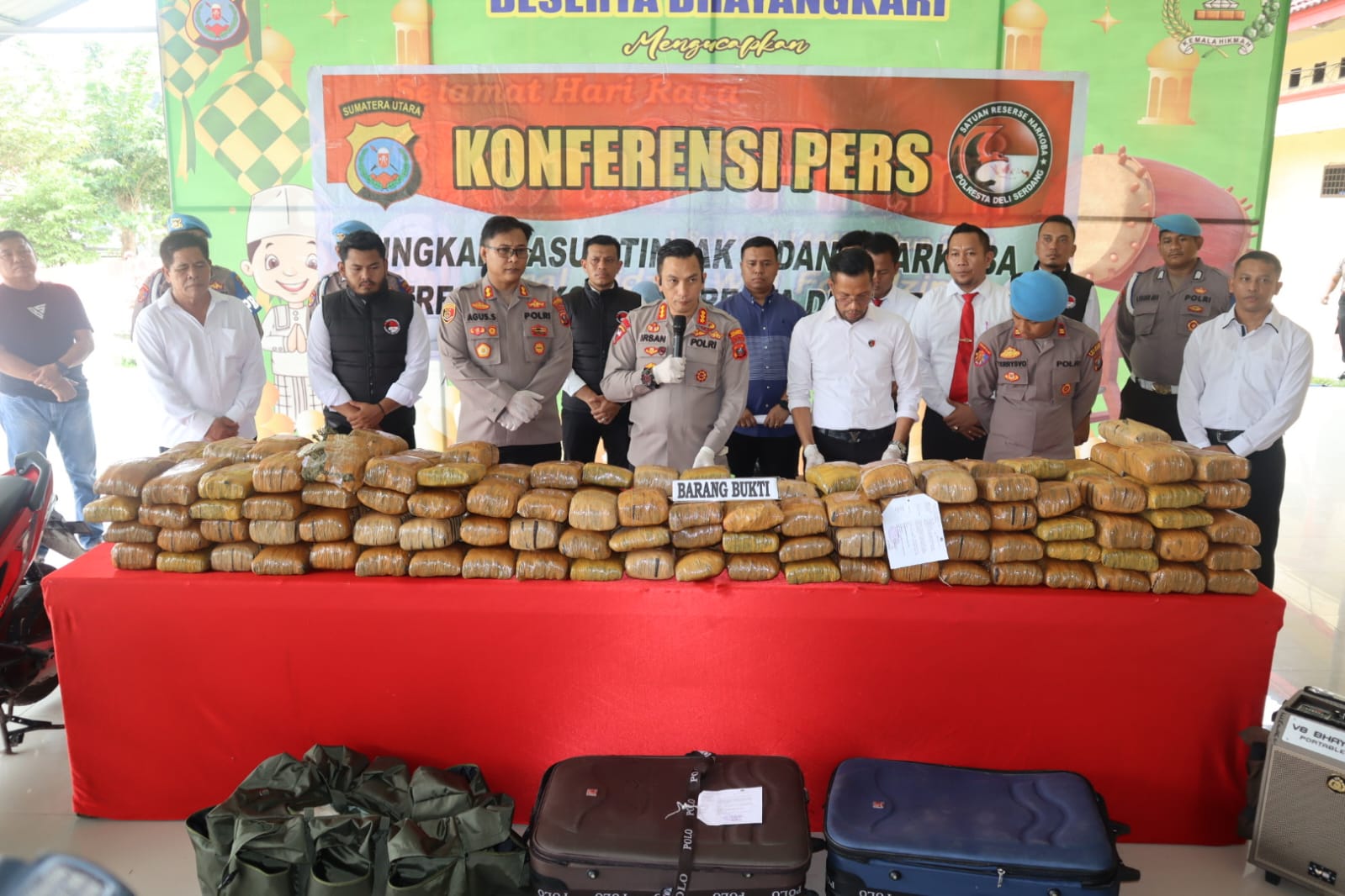 Sat Res Narkoba Berhasil Amankan Pelaku Penyalahgunaan Narkotika Jenis Ganja 173 kg