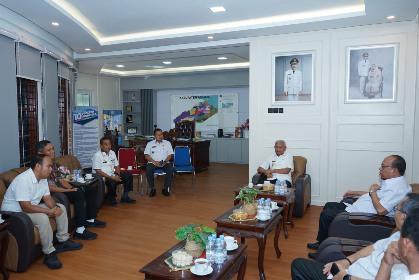 Bupati Asahan Terima Kunjungan PT PLN (Persero) UP3 Pematang Siantar
