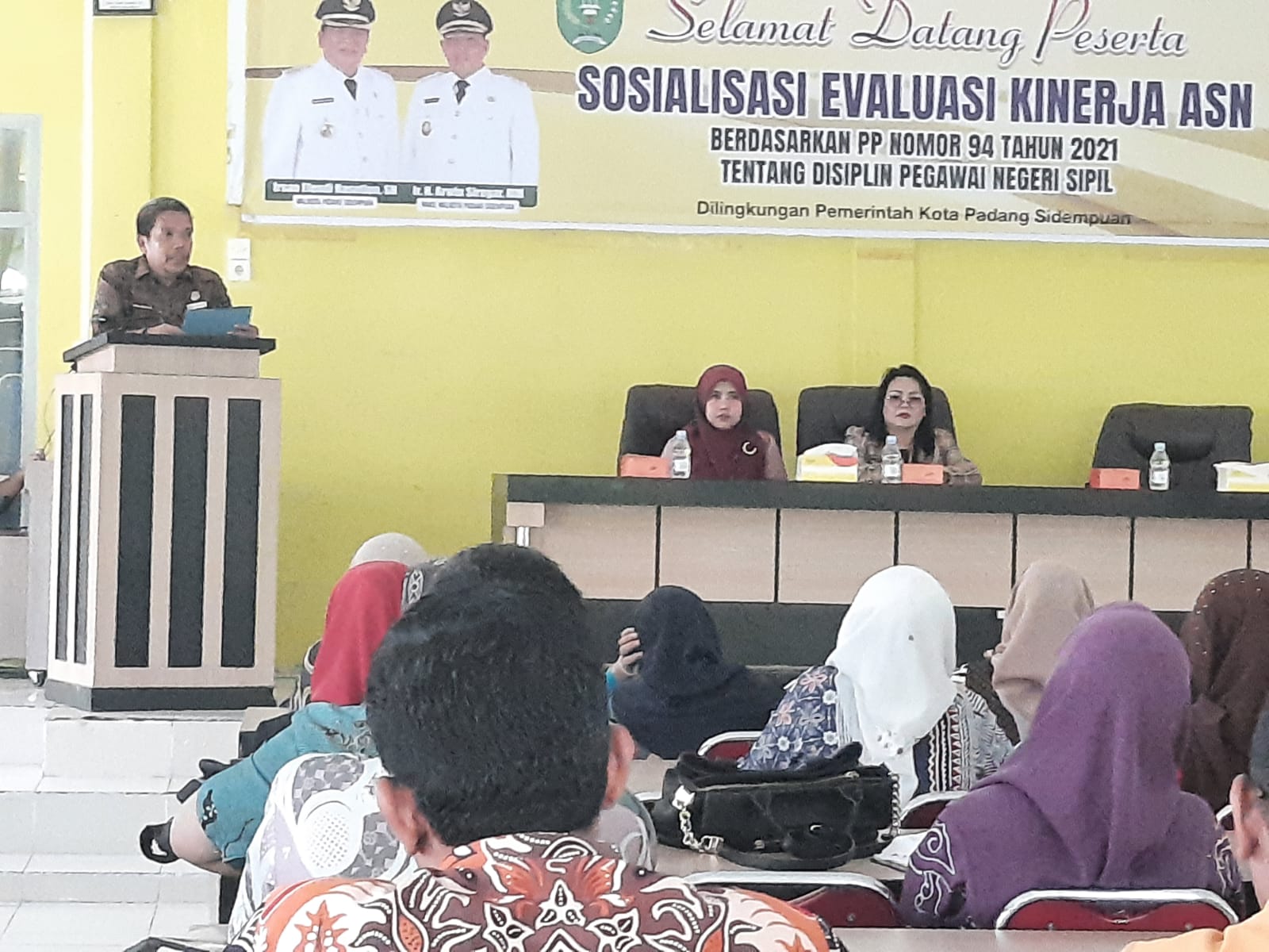 BKPSDM Kota Padang Sidempuan gelar sosialisasi evaluasi kinerja Aparatur Sipil NegaraÂ 