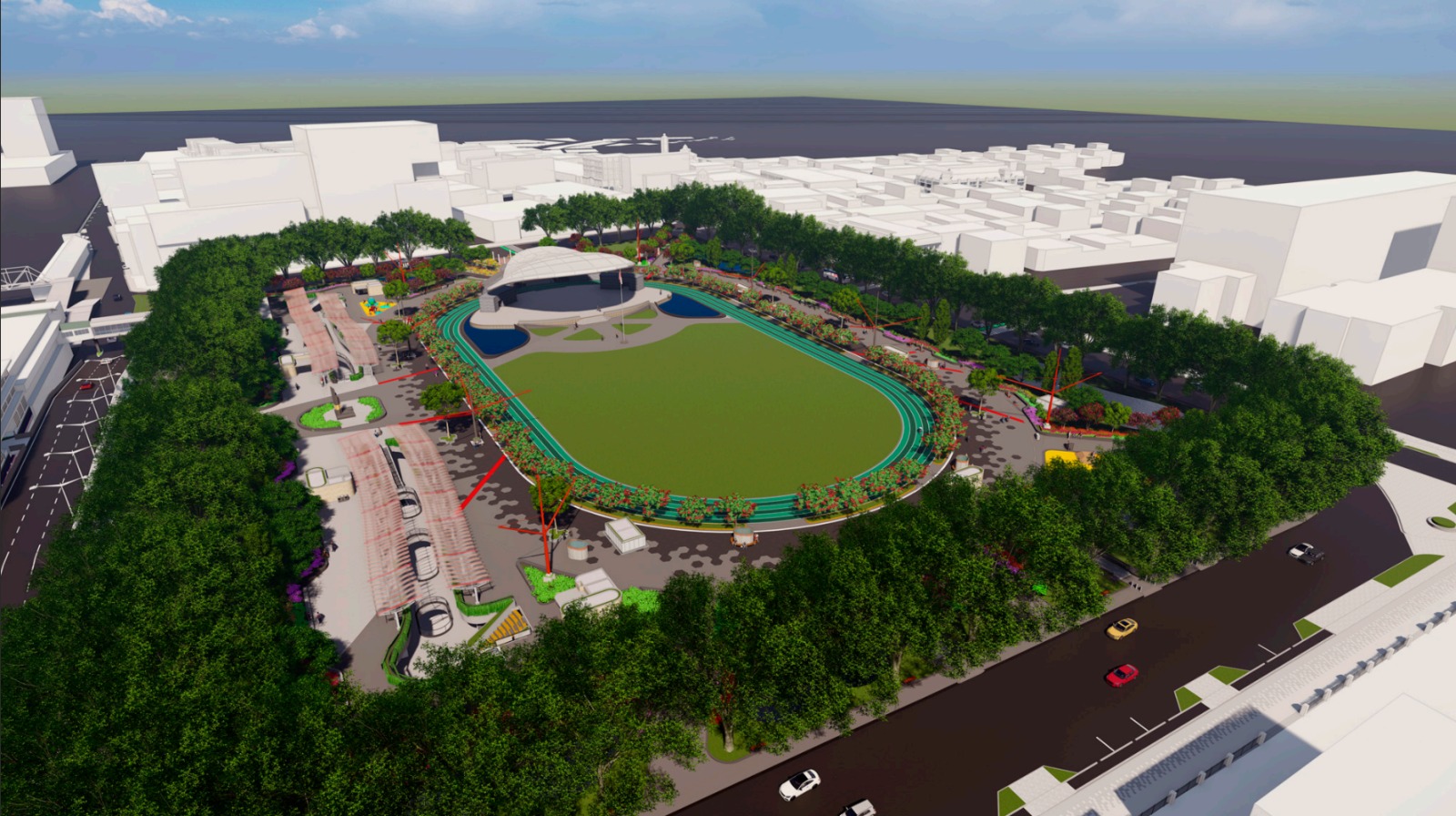 Selain Bioskop, Ini Semua Yang akan Dibangun Di Bawah Permukaan Lapangan Merdeka Nanti