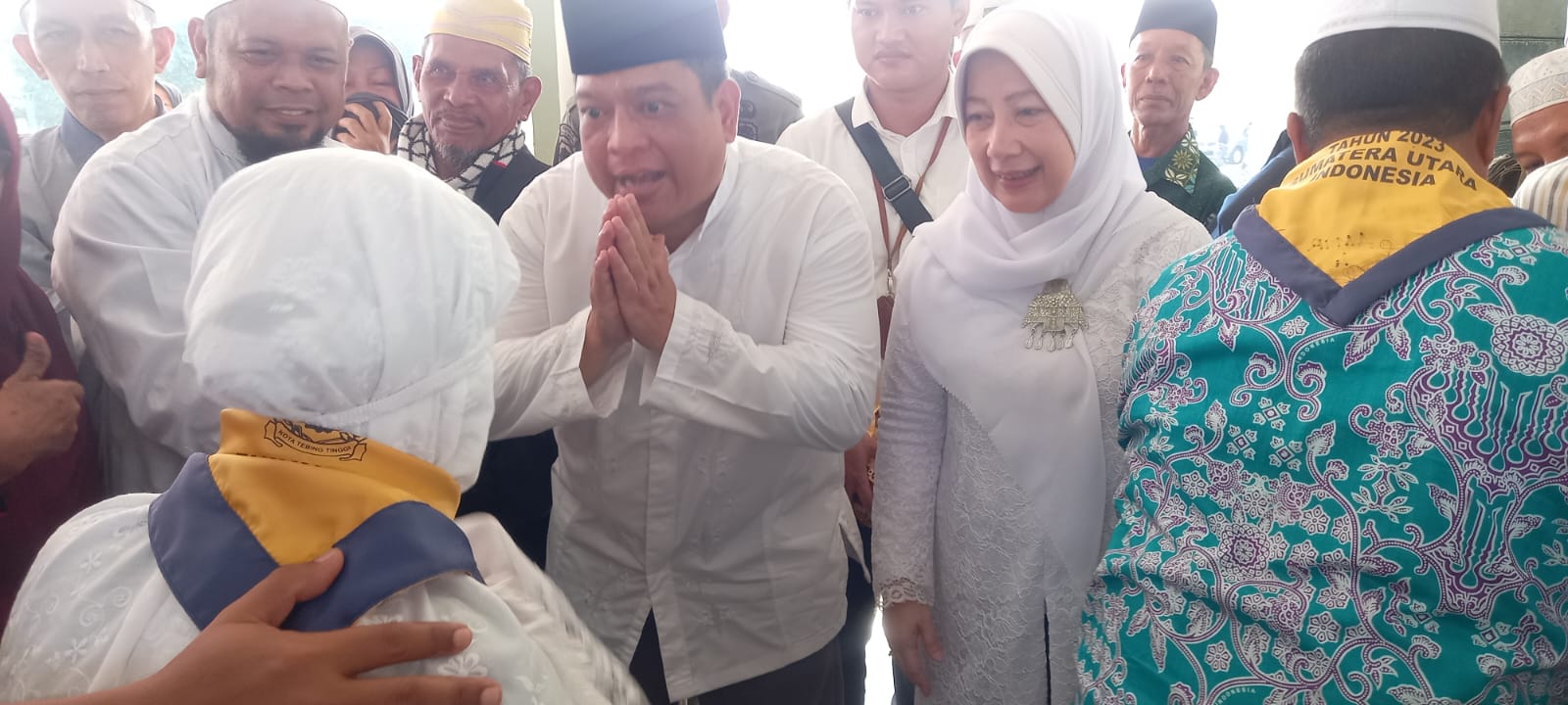 Pj.Wako Lepas Keberangkatan 94 Calhaj T. TInggi