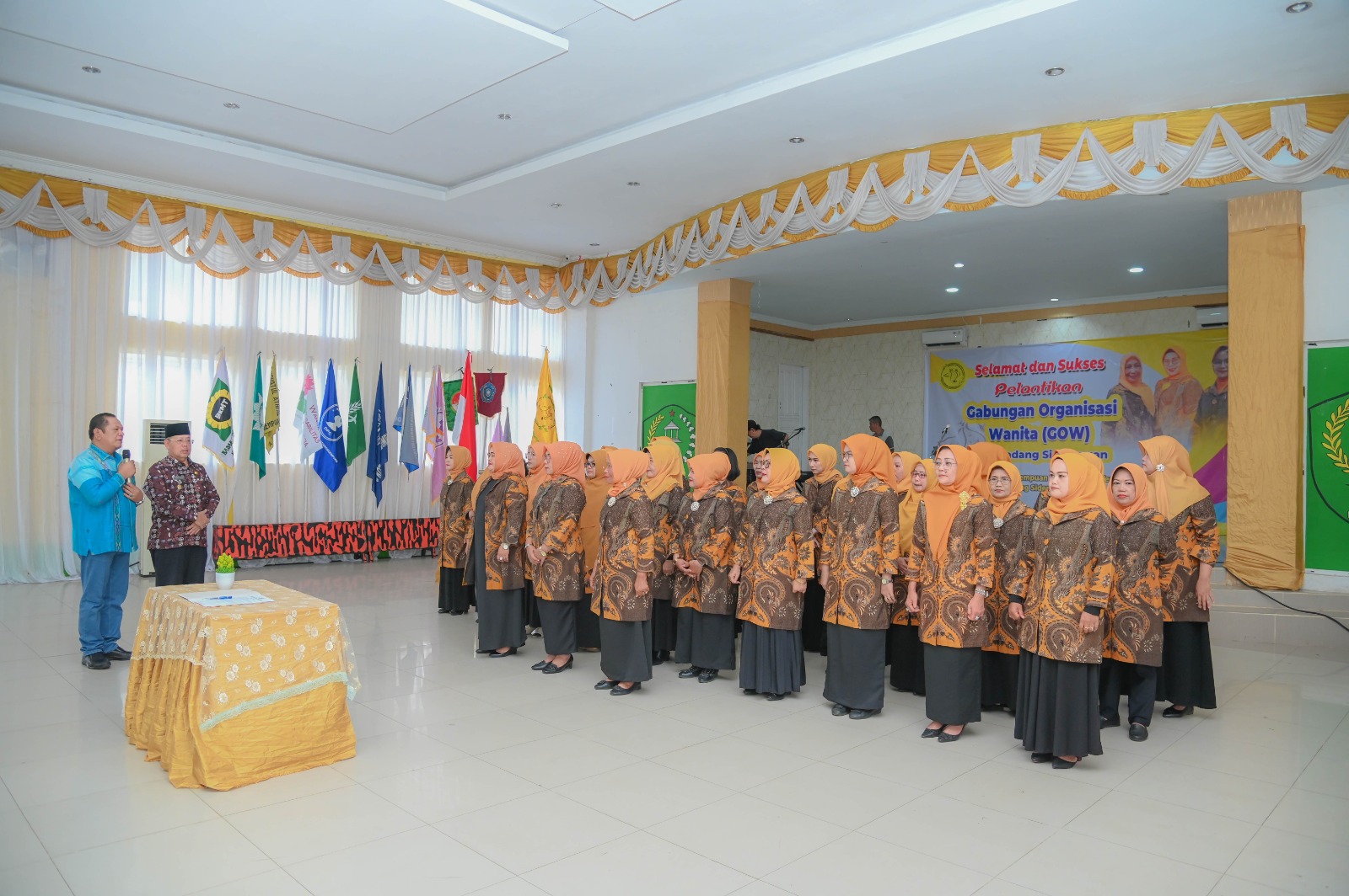 Walikota Padang Sidempuan Irsan Efendi Nasution Lantik GOW Masa Bakti 2023-2028