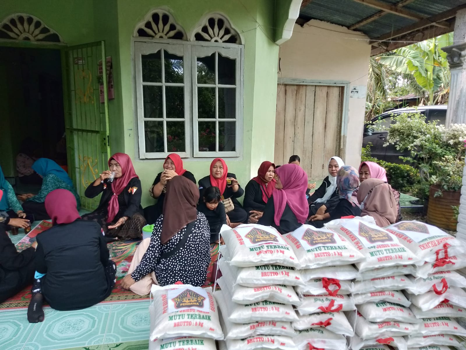 PENDAWA KAB.LANGKAT PEDULI KORBAN MUSIBAH ANGIN PUTING BELIUNG