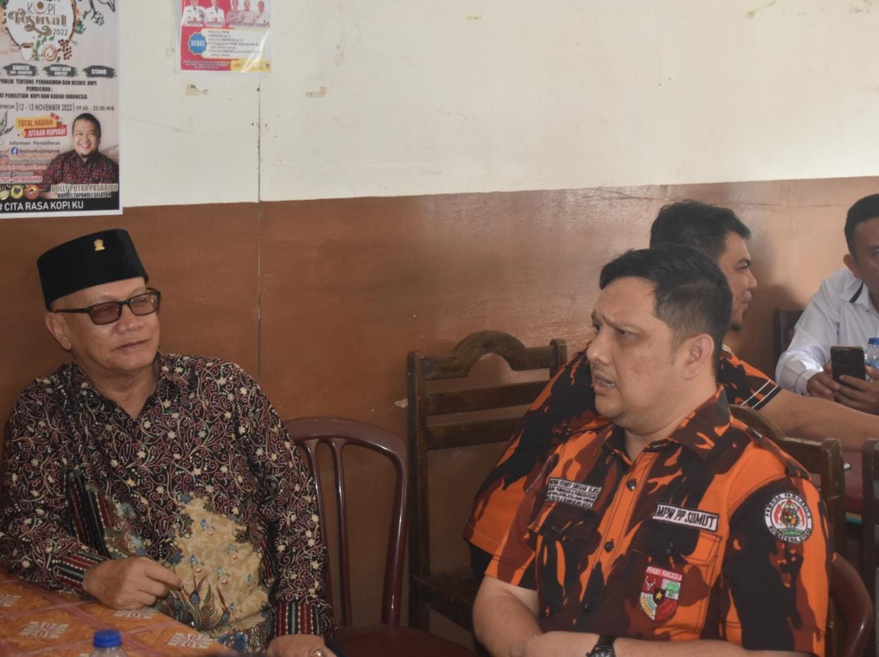 Novan Efendy Siregar Kembali ke Kampung Halaman Saat Buka RPP PAC Pemuda Pancasila Sipirok, Ini Pesan Raja Luat Ir Edward Siregar