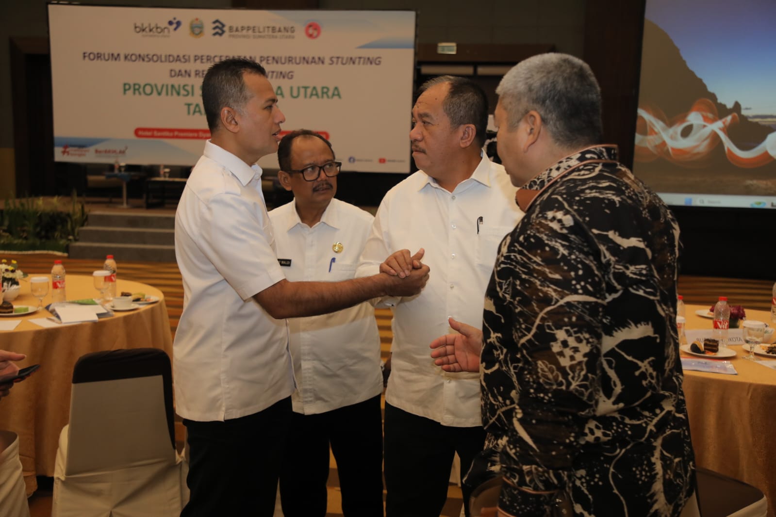 Wakil Bupati Asahan Ikuti Forum Koodinasi Percepatan Stunting Provsu