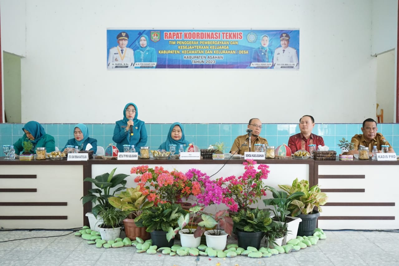 Sekda Asahan Buka Rakornis TP PKK Kabupaten Asahan