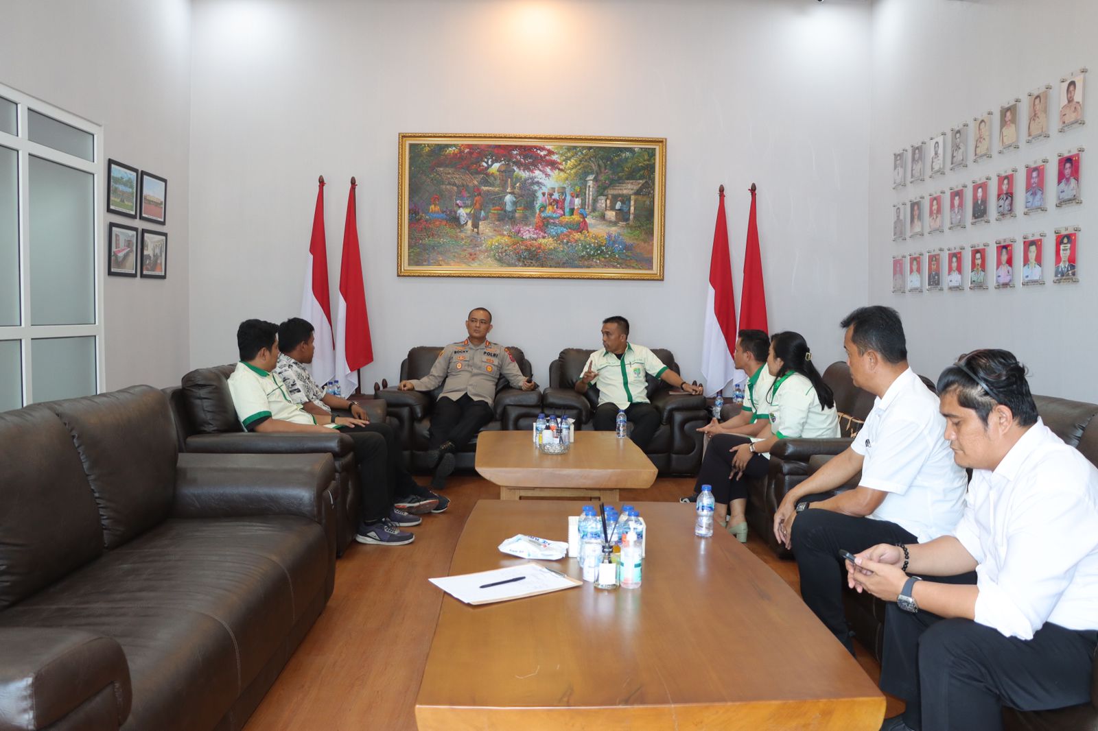 Terima SilaturahmiPengurus Pemuda Katolik Kabupaten Asahan