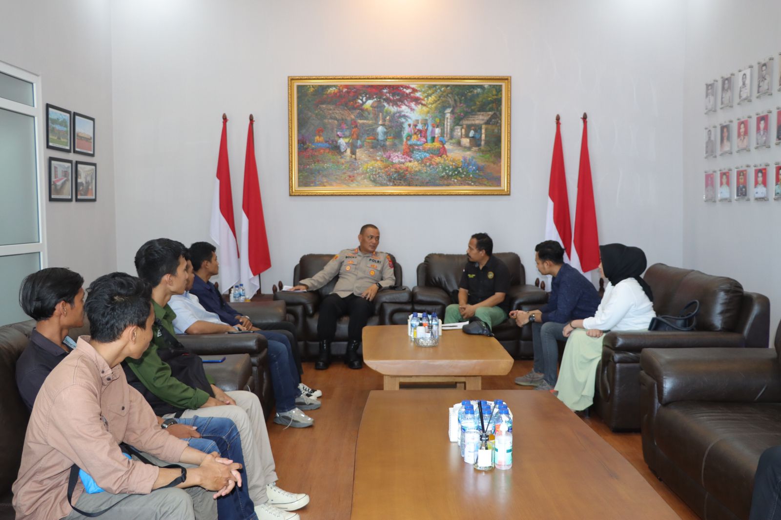 Kapolres Asahan Terima Audensi Granat