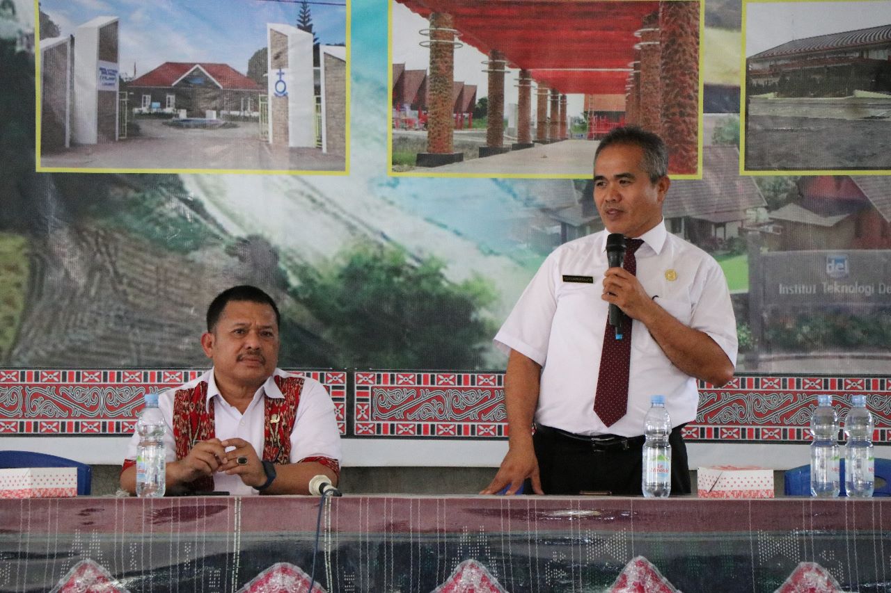 BPBD Toba Sosialisasi Menghadapi Bencana Gempa Bumi Kepada Pelajar SMA