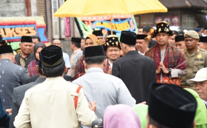 Kapolres Tapsel dan Bupati Dolly Pasaribu Silaturahmi Akbar di Angkola Timur