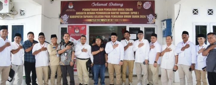 Gerindra Tapsel Terjunkan 35 Bacaleg di Pemilu 2024,Dolly Pasaribu dan Basith Dalimunthe Optimis menjadi Pemenang