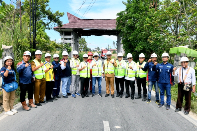 Monitor Proyek Jalan Rp2,7 T Bagian Simalungun-Siantar, Ruas Perdagangan dan Tigaras Rampung Juni-Agustus