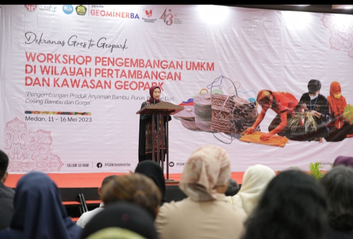 Jadi Peluang Ekonomi untuk Sumut, UMKM di Kawasan Geopark Dibekali Pelatihan