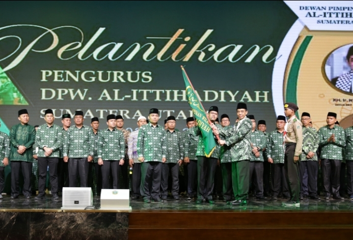 Pengurus DPW Al-Ittihadiyah Sumut Dilantik, Ijeck: Semangat Para Pendiri Harus Diteruskan