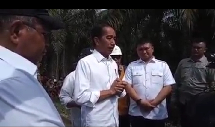 Presiden RI Tinjau Jalan Hancur di Labura