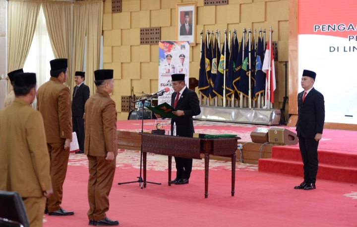 Daftar Nama 64 Pejabat Dilantik Gubsu, Ini kata Edy Rahmayadi