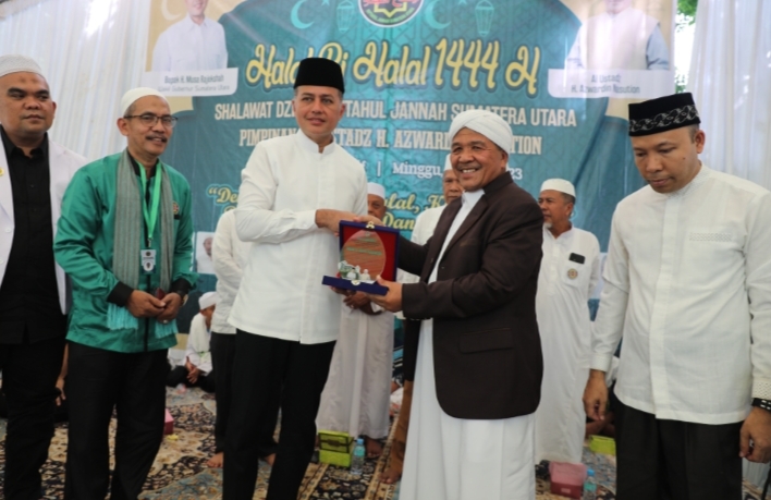 Ribuan Jemaah Hadiri Halalbihalal Majelis Dzikir Miftahul Jannah, Ijeck Harapkan Kuota Haji Sumut Bertambah