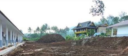 Proyek Pembangunan Sekolah SMAN 9 Angkola Mangkrak
