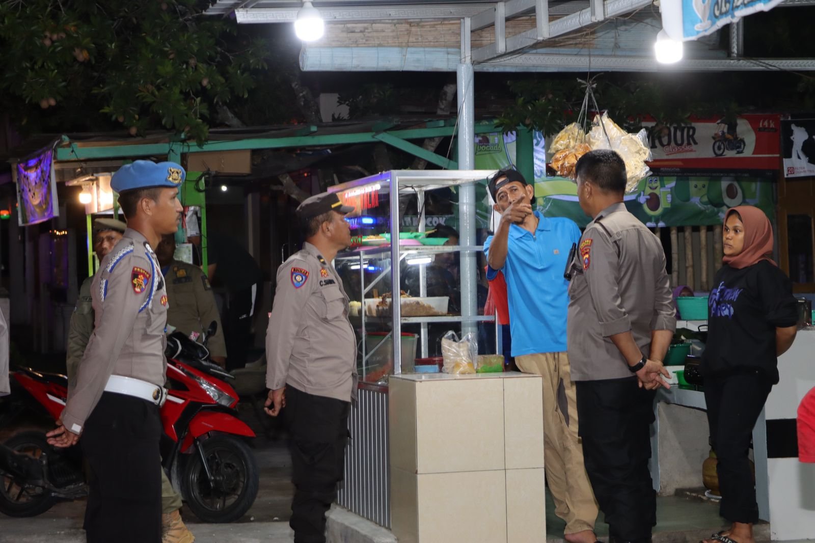 Polres Asahan Bersama TNI dan Satpol PP Gelar Patroli Skala Besar, Satu Orang Diamankan