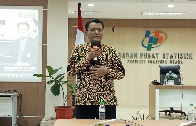 Kepala BPS Sumut Nurul Hasanudin: April , 5 Kota di Sumut Inflasi Sebesar 4,16 Persen