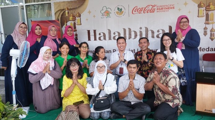 BSINN dan CCEP Indonesia Perkuat Hubungan Bank Sampah Melalui Kegiatan Halalbihalal dan Penandatangan MoU