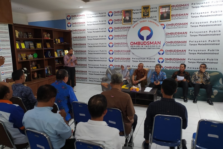 Kuatkan Silaturahmi, Ombudsman Sumut Halal Bi Halal dengan Jejaring dari Kedan Ombudsman dan Jurnalis