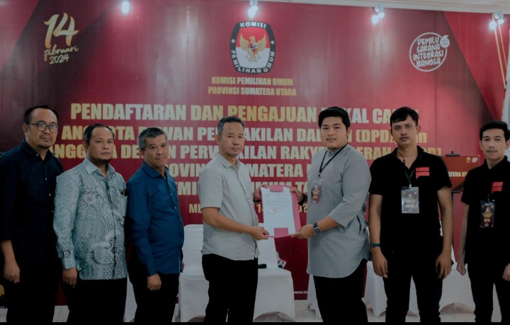 Bacaleg DPD Muhammad Firman Shah SH Lolos Verifikasi dan Sudah Daftar ke KPU Sumut, Siap Menuju Senayan