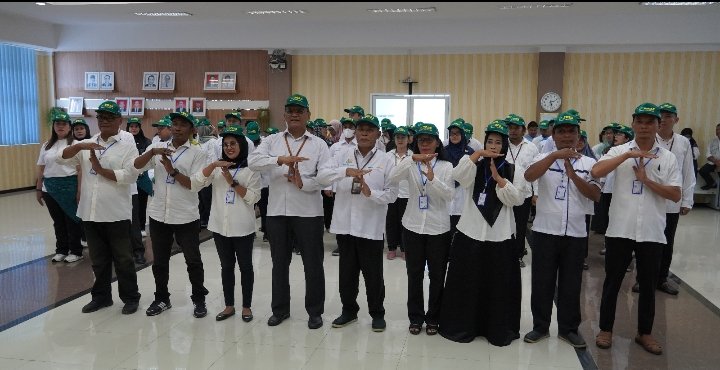 Apel Siaga ST2023 BPS Sumut Siap Catat Pertanian Indonesia Untuk Kedaulatan Pangan dan Kesejahteraan