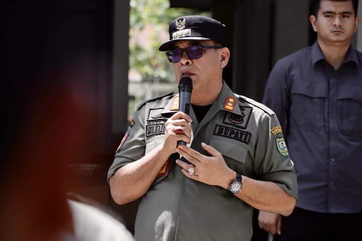 Bupati Madina Sukhairi Nasution Minta Satpol PP Terus Jaga Kekompakan dan Disiplin Kerja