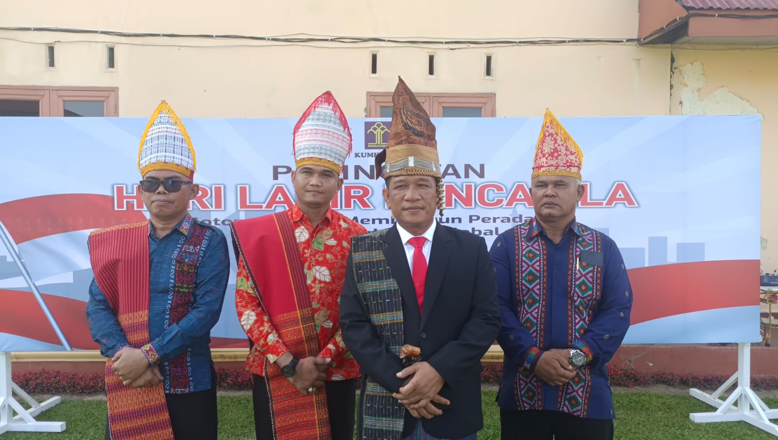Lapas Kelas II A Pematangsiantar Giat Upacara Hari Lahir (HARLA) Pancasila 2023.