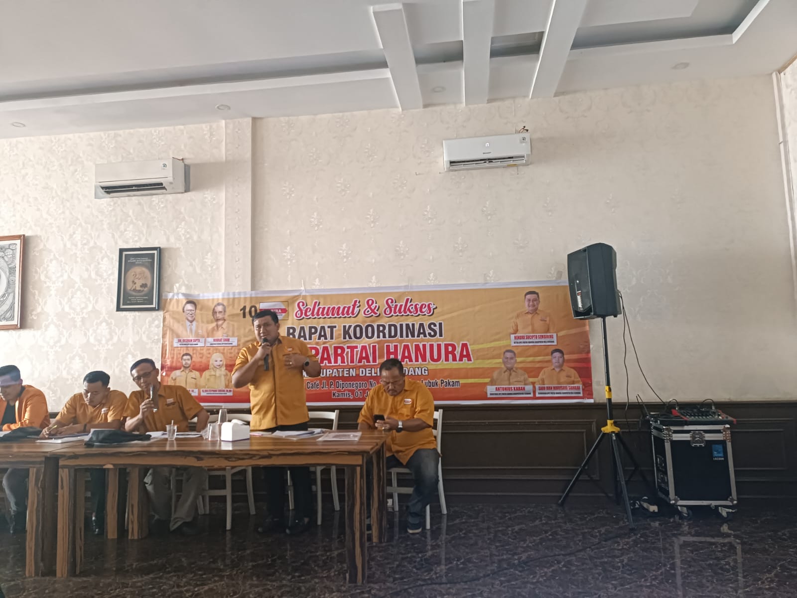 DPC Partai Hanura DS Gelar Rakor Dan Pembekalan Bacaleg, Ketua Hendra Sucipto Motivasi Bacaleg Harus Siap Menang Dan Kompak