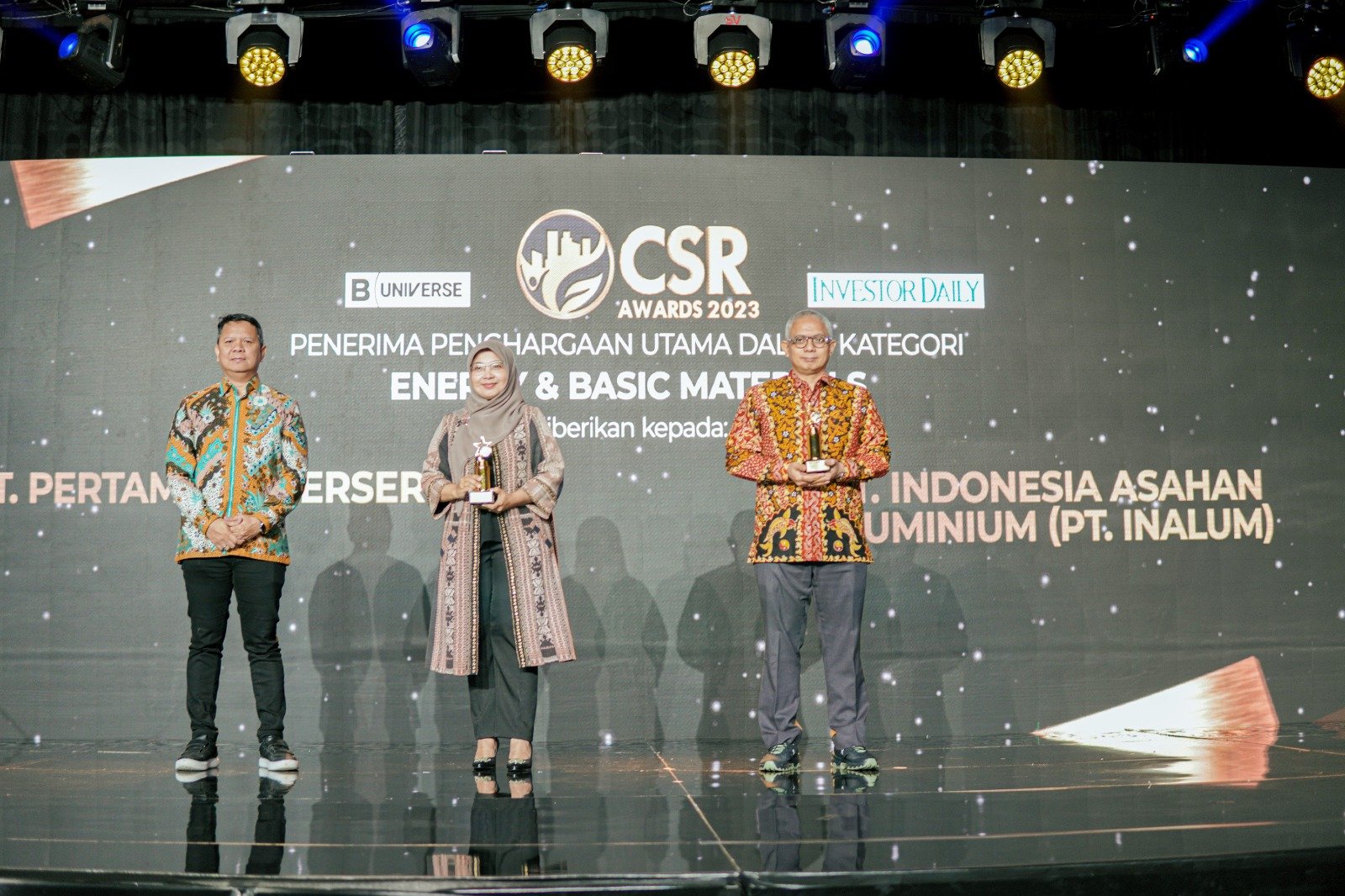 Program CSR Inalum Ekowisata Mangrove Pantai Sejarah Raih Penghargaan Energy and Basic Materials dari B-Universe