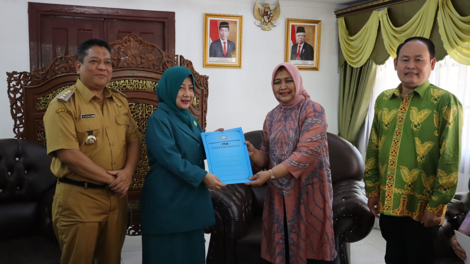 TP. PKK Provsu Lakukan Monitoring di T. Tinggi,  Pj.Wako : PKK T. Tinggi Sudah Maju