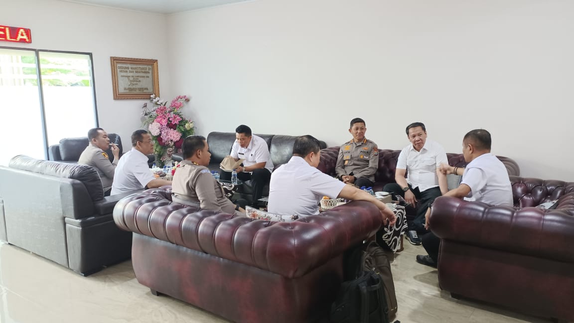 Kapolrestabes Medan Sambut Kunjungan Tim Itwasum Polri
