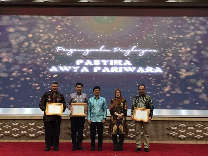Lagi lagi Kota Solok mendapatkan penghargaan Pastika Awya Pariwara dari Kementrian Kesehatan RI