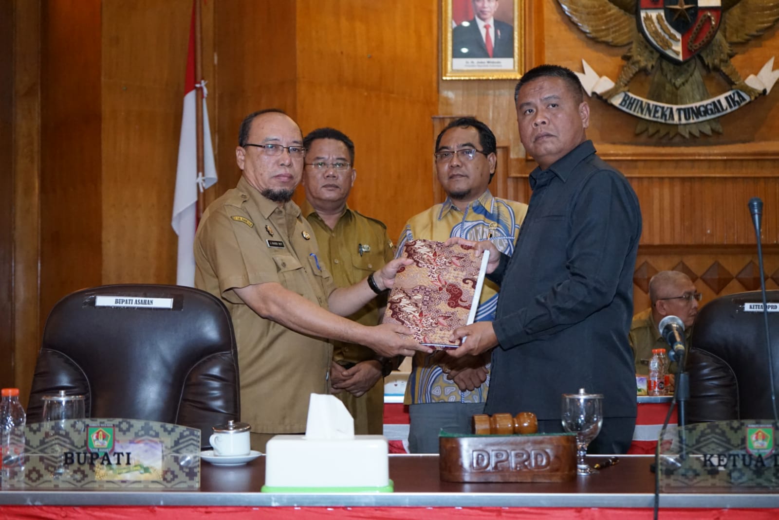 Bupati Asahan Sampaikan Ranperda Tentang Pertanggungjawaban Pelaksanaan APBD Asahan TA 2022