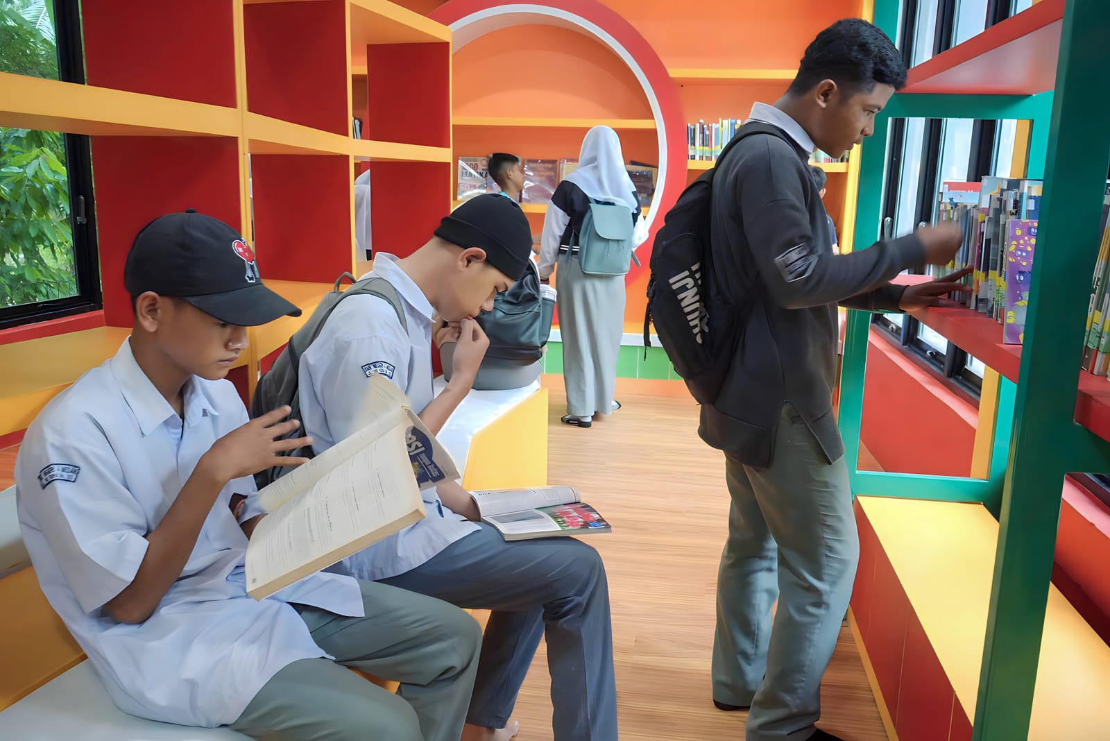 Pemko Medan Buka Perpustakaan Cabang Taman Beringin