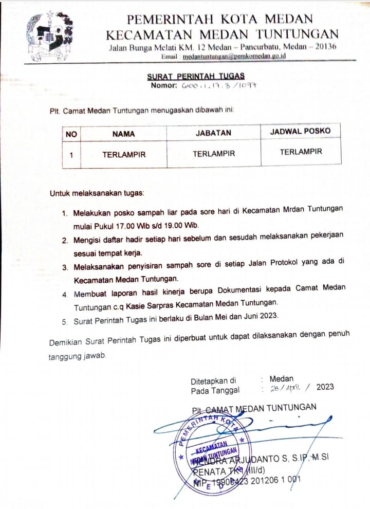 Petugas Bestari Melati Medan Tuntungan Harapkan Ketegasan Dan Perhatian Walikota Medan